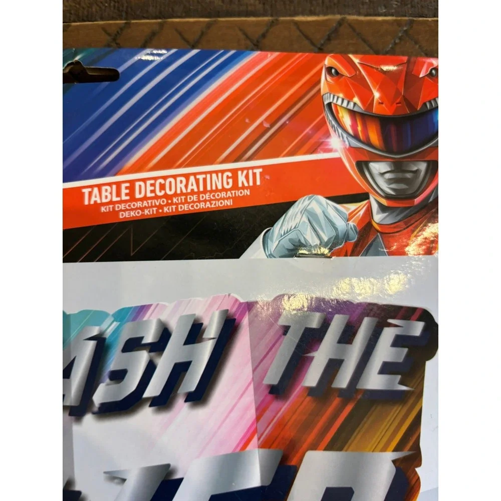 NEW Power Rangers Table Decorating Kit Multicolor 27pc Centerpiece 280174